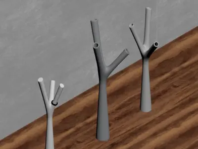 Tri Branch Home Decor 3D model