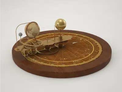 Pro - Decorative Object Orrery 3D model
