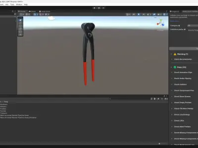 End Cutting Pliers 3D Model - Game Ready Low-poly 3D model