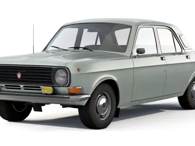GAZ-24-10 Volga 1985 3D model
