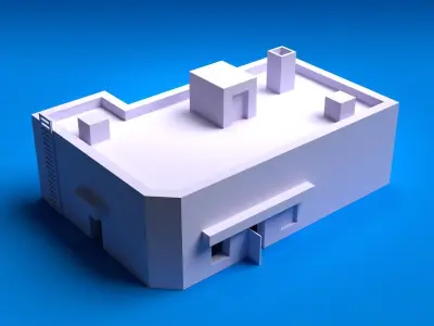 Free 3D Modular Low Poly Assets For Prototyping Free low-poly 3D model