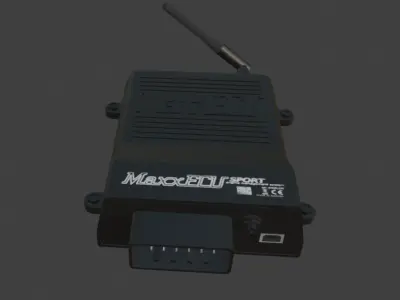 Maxx ECU Low-poly 3D model