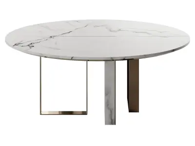 Fendi Prisme Lite Table Low-poly 3D model