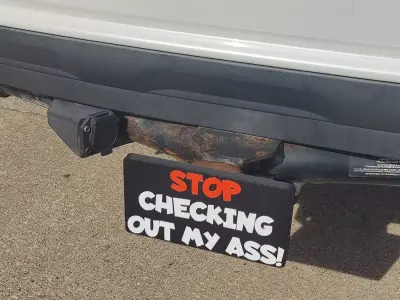 Stop Checking Out My Ass 3D print model