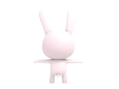 Little Rabbit 3D model