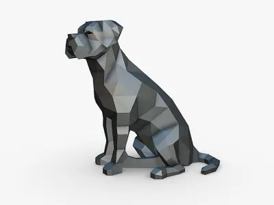 Cane Corso dog 3D print model