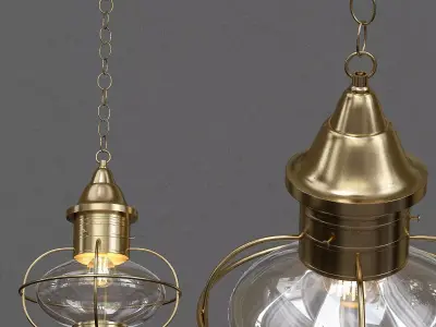 Nautical lantern 3D model