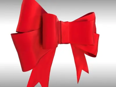 gift bow 3D model