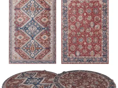 Rugs No 822 Low-poly 3D model