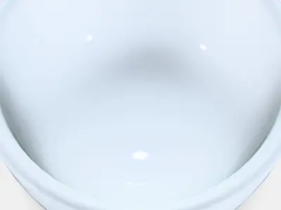 IKEA 365 Egg bowl-sink Low-poly 3D model