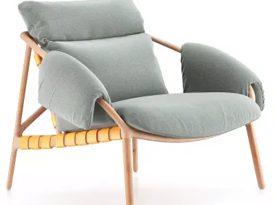 Roche Bobois Low-poly 3D model