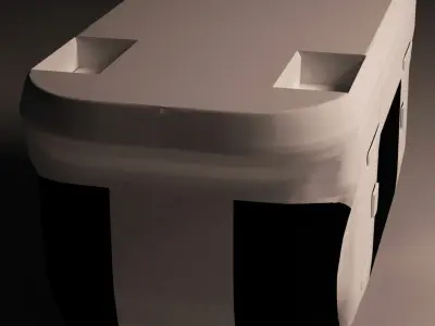 Ultra PRT Personal Rapid Transport 3D model