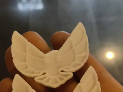Firebird Phoenix Emblem 3D Printable  3D print model