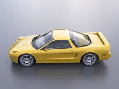 Sports Car Acura 1997  3D model