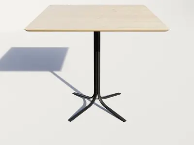 TablecoffeeShop 3D model