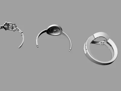 Ring Gold  3D print model