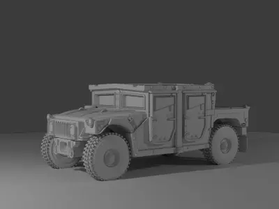 IDF Armored Pickup Hammer 3D print model