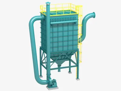 Dust Collector 3D model