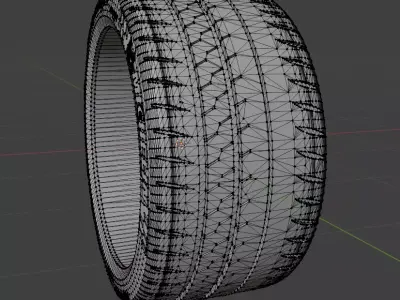 Sport  Tire 3D model