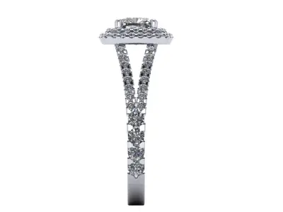 Diamond Fashion Ring R15 3D print model