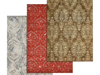 Rug Set 1929 3D model