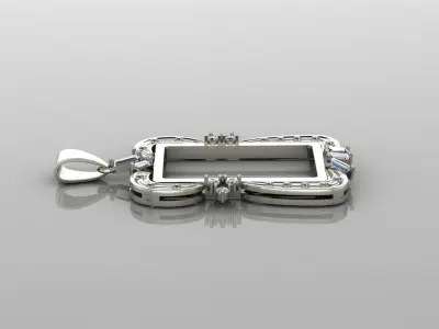  jewelry frame 3D print model