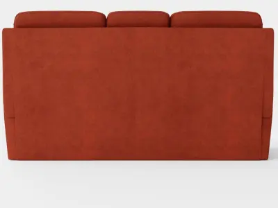 Umber Sofa Low-poly 3D model