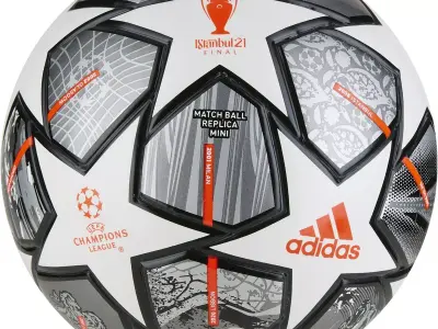 ADIDAS CHAMPIONS LEAGUE 2021 Free 3D model