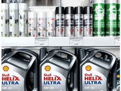 Car accessories 3D model