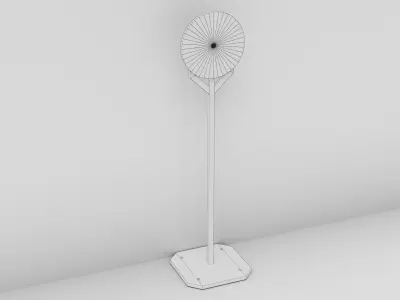 Darts Game Set Low-poly 3D model