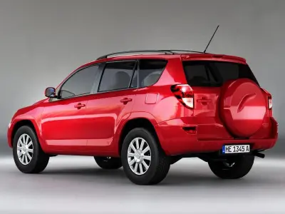 Toyota RAV4 SUV 3D model