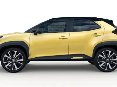 Toyota Yaris Cross 2021 Low-poly 3D model