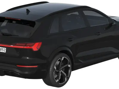 Audi SQ8 e-tron 3D model