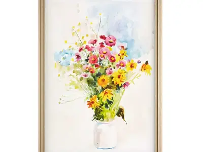 Pictures1142 Low-poly 3D model