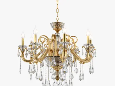 788082 Lusso Osgona Chandelier 3D model