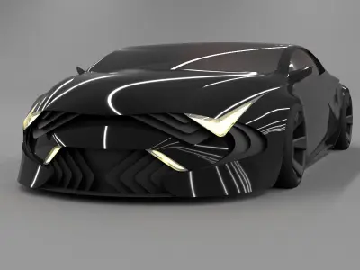Ford concept 3D model