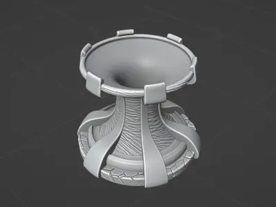 Modern Stylish Vase 3D print model