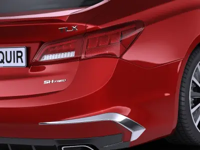 Acura TLX 2018 3D model