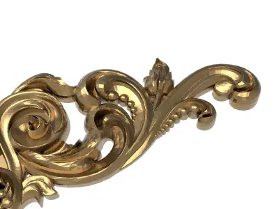  decorative pattern ready for 3D printing 3D model 425