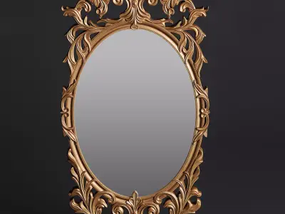 Classic Mirror 3D model