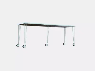 LAGKAPTEN - KRILLE Desk 7 Low-poly 3D model