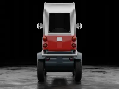 Kyburz PLUS II  - Swiss electric vehicle  3D model