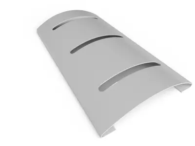 Bike Rack M01 Low-poly 3D model