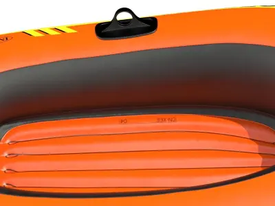 Intex Explorer 100 Inflatable Boat Series 3D model