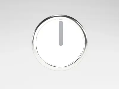 Twelve O Clock Low-poly 3D model