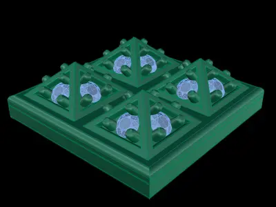 light weight  Earring-1 3D print model