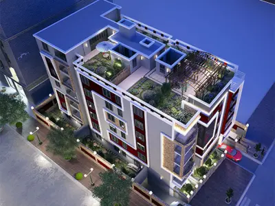 MODERN HOUSE 3D model