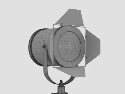 Tripod Cinema Lamp 3D model