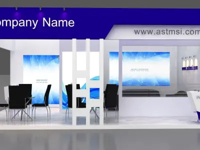 Exhibition 3D model 3D model