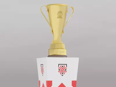 AFF Cup trophy 3D model